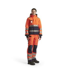 BLAKLADER - 487219875389XXL Veste d'hiver haute visibilité pour femme Orange/Bleu marine-EAN 7330509503577 HI-VIS WORKWEAR - Product Image 3