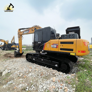 Factory Supply 21500kg Durable Structure Diesel Powered Sany SY215C Used Excavator For <b>Construction</b> - Product Image 1