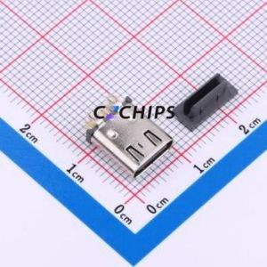 HC-TYPE C-16P-VS10.0-3A-02 USB Connector Through hole Component (THT) Connector Type-C USB 3.1 Female Through Hole - Product Image 1