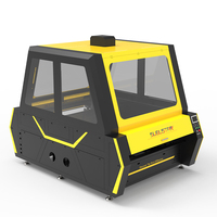 Новая цифровая автоматическая лазерная машина для резки кожи Sublistar UV LaserCut P Series с панорамным верхним обзором