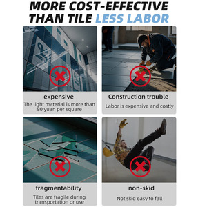 Pintura Epóxica Autonivelante con Arena de Color, Revestimiento con Efecto Mármol Totalmente Natural para Interiores/Exteriores - Product Image 2