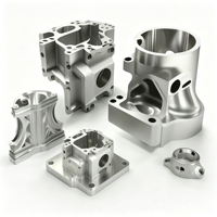 Services de fraisage CNC de précision à cinq axes et d'usinage pour pièces métalliques personnalisées - Marque QM (Aluminium, acier inoxydable, etc.)