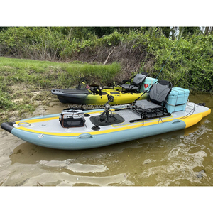 <span class=keywords><strong>Kayak</strong></span> gonflable Viking à une personne avec pédale à aileron, prix d'usine, en PVC, canoë à vendre - Product Image 3