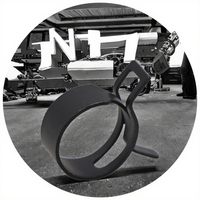 Collier de serrage robuste pour tuyau de carburant, en métal zingué avec revêtement Dacromet, clip à ressort métrique pour un maintien sécurisé, résistant à la corrosion