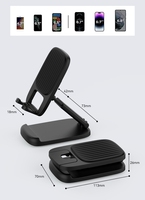Support de téléphone portable pliable et flexible, rétractable et réglable