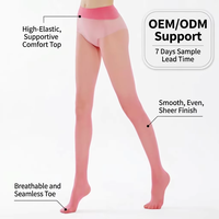 Collants transparents taille haute pour femmes |   Collants respirants en tricot à motif écossais de créateur |   Collants en nylon doux sans couture, tendance