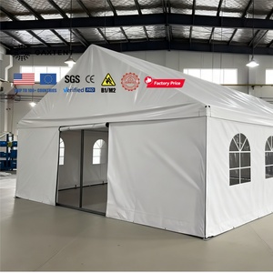 Tente de réception GAXTENT 6m x 10m, structure en aluminium, imperméable, blanche, pour mariages, événements, fêtes, gazebo extérieur - Product Image 2