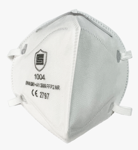 Masque anti-poussière blanc FFP2 jetable non tissé KN95, masque facial certifié CE EN 149 pour adulte, vente chaude, fabrication OEM - Product Image 2