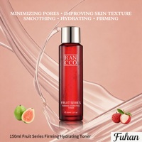 Natuurlijke Biologische Fruit Verstevigende Hydraterende Gezichts Toner Tremella Dragon Pitaya Litchi Guava Extracten Gist Hydraterende Frisse Liftende