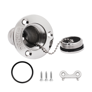 Thuyền Du Thuyền Hàng Hải Phụ Kiện Phần Cứng Thép Không Gỉ 316 Deck Filler Trong Khóa Boong Nhiên Liệu/Gas/Nước/Diesel Filler Cap - Product Image 3