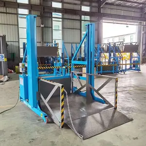 Mobile Unloading Platform Electric Folding Lifting Scaffold