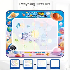 I giocattoli da <span class=keywords><strong>disegno</strong></span> di Kidsren di tela d'acqua magica di grandi dimensioni che dipingono acqua chiara ripetuta coperta di Graffiti per l'apprendimento magico e divertente - Product Image 3