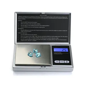 Sıcak satış dijital cep ölçeği ile AAA pil Mini dijital tartı ölçeği elektronik denge Gram dijital cep ölçeği