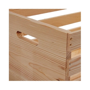 Customized Multifunction Wooden <strong>Storage</strong> Boxes Bins Cheap Wooden Fruit Crates for Sale Personalised Crate Box - Product Image 4