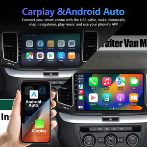 Meihua 9 inch khung xe fascia Adapter <span class=keywords><strong>Android</strong></span> đài phát thanh Dash phù hợp bảng điều chỉnh Kit cho VW Volkswagen amarok 2017-2021 - Product Image 4