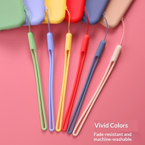 สายคล้องโทรศัพท์มือถือ ซิลิโคนเหลวแบบด้าน กันกระแทก พร้อมช่องใส่ <span class=keywords><strong>U</strong></span> Disk สายรัดข้อมือแบบยืดหยุ่น สีสันหลากหลาย ยาวสั้นได้ ใช้ได้ทั้งชายหญิง ดีไซน์สร้างสรรค์ - Product Image 2