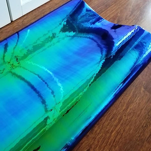 Film vinyle chromé arc-en-ciel 1,35*17m, vinyle <span class=keywords><strong>holographique</strong></span> bleu, film vinyle pour voiture, film vinyle pour voiture - Product Image 3