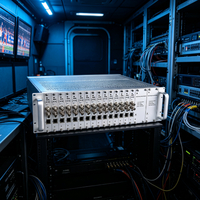 Codificador de Video SDI de 16 Canales H.265 3U para Montaje en Rack, Codificador de Transmisión Multicast 1080P60 SRT RTMP HLS para Transmisión en Vivo IPTV