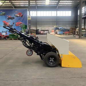 Machine à pavés puissante pour l'extérieur, mini finisseur de chaussée de 1 mètre, godet de 150 L, prix avantageux - Product Image 3