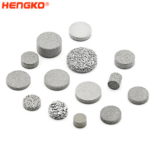 Oem 0.2 5 10 20 40 50 70 90 micron thiêu kết xốp kim loại thép không gỉ Đĩa lọc - Product Image 4
