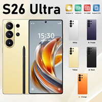 Venta Directa de Fábrica, Teléfono Móvil S26 Ultra, Pantalla de 7.3 Pulgadas, Procesador Deca Core, 1TB de Almacenamiento, Batería de 8000mAh, Smartphone 5G