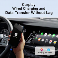 Câble de charge rapide 240W PD 4-en-1 Type-C avec gaine en PVC tressée, compatible CarPlay et CarLife pour appareils mobiles