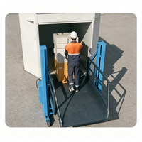 Plateforme élévatrice de déchargement de camions, utilisable comme élévateur hydraulique mobile pour le chargement de voitures, haute qualité