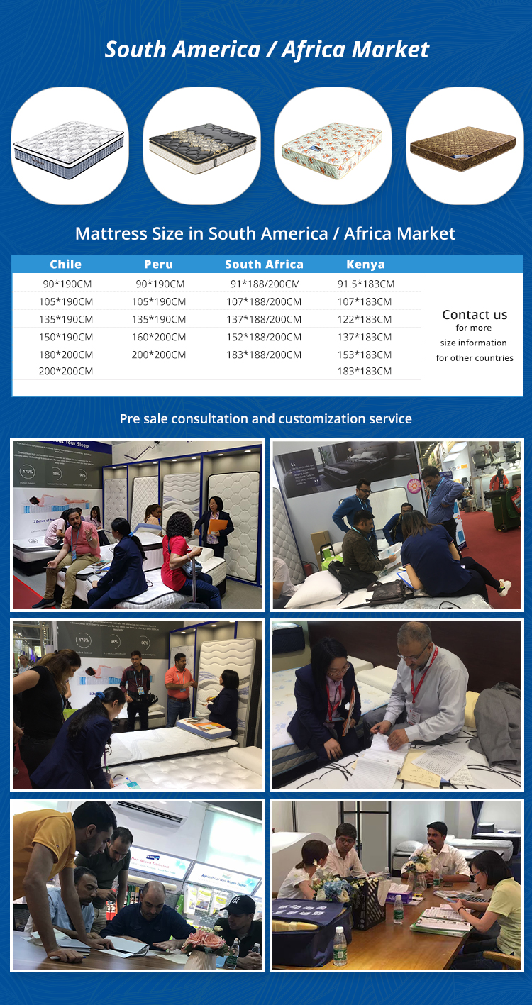 หมอนที่นอนกระดูกและข้อพับที่นอนพ็อกเก็ตสปริงคอยล์สำหรับพยุงหลัง 7