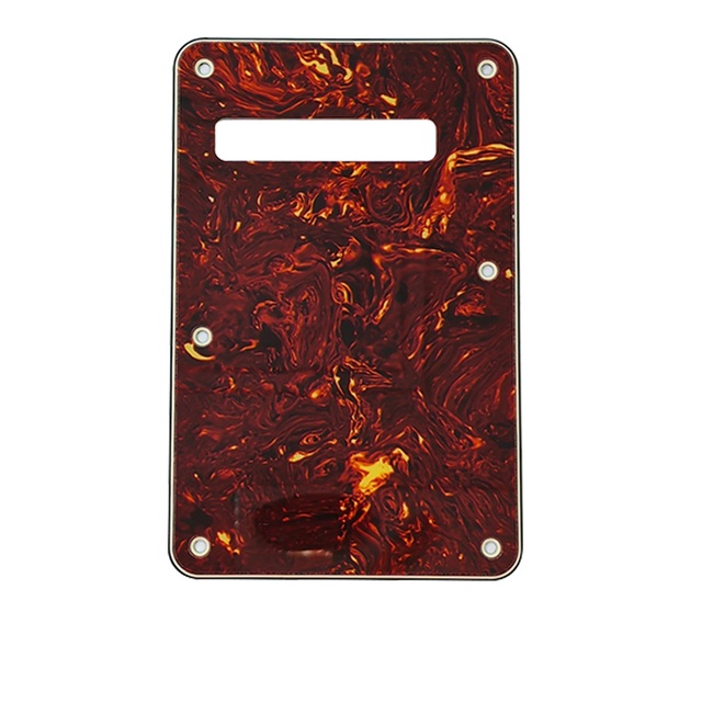 Vintage Turtle Armor Electric Guitar Accessory PickGuard with Spring Compartment Strip Musical Instrument Back Cover Guard Plate