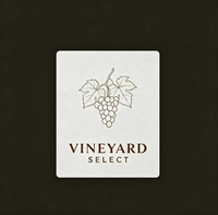 Etiquetas de Vino Resistentes al Agua y al Aceite, con Textura en Relieve, de Grado Alimenticio, Etiquetas Adhesivas de Marca Privada para Embalaje de Botellas de Vino