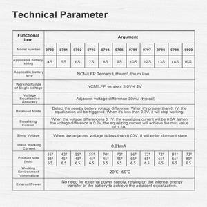 HeltecEnergy 1.2A 指示灯主动平衡器 3S 4S 5S 6S 7S 8S 9S 10S 12S 13S 14S 16S 锂电池平衡器 相邻均衡器 - Product Image 4