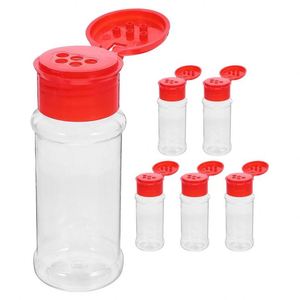 200ml High Quality Eco-Friendly ISO9001 Certified Customized Color Pet Plastic Bottle Customized Lid for Sea Salt <b>Pepper</b> Chili - Product Image 1