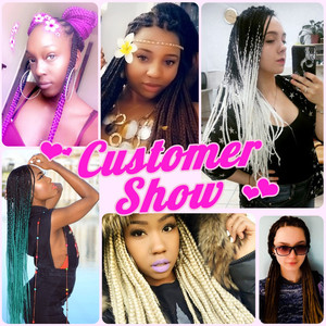 Trenzado de pelo a granel, extensión de alta temperatura, trenza Jumbo, pelo sintético preestirado, trenzado Jumbo - Product Image 5