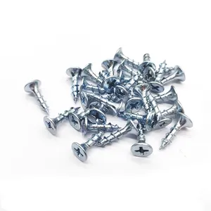 #6x32 <span class=keywords><strong>tornillo</strong></span> de panel de yeso fosfatado gris negro rosca fina/gruesa tornillos de placa de yeso Chapado en zinc galvanizado azul blanco - Product Image 1