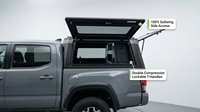 Cubierta de Aluminio para Camioneta BYD Shark 6 2023-2026, Doble Cabina, Impermeable, con Cerradura, Instalación sin Perforación