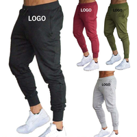 Pantalon de jogging personnalisé pour homme, décontracté, long, en molleton tricoté, pour le sport et la course, grandes tailles
