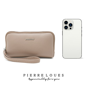 Pierreloues Women's <b>Wristlet</b> Large Capacity Zipper <b>Wallet</b> With Phone Pocket And Coin Compartment For Everyday Use - Product Image 4