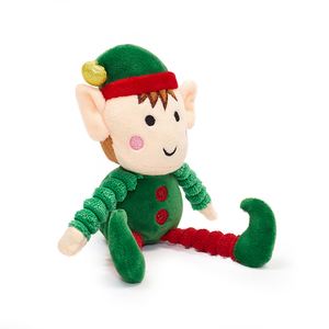 Simpatici elfi di peluche personalizzati bambola di natale morbida peluche alce - Product Image 3