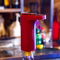 Portable Smart Automatique Électronique Gass Pompe Réutilisable Numérique Alcool Boisson Shot Distributeur Écran Tactile