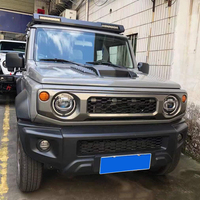 Accessoires de voiture 4x4, scoop de capot noir pour Jimny 2019+
