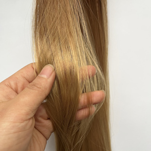 <span class=keywords><strong>Prix</strong></span> d'usine – Cheveux synthétiques longs et soyeux, lisses comme des baguettes, pré-bouclés, double trame, en vrac, pour femmes – 24, 28 et 30 pouces - Product Image 4