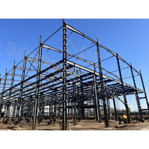 हल्के स्टील संरचना कार्यशाला मंच, कारखाने काटने प्रसंस्करण सेवा से धातु की इमारतों उपलब्ध - Product Image 3