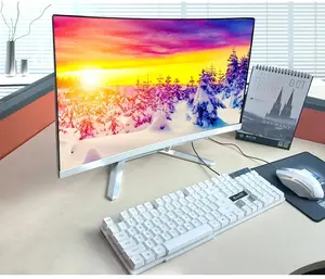23.8 "सस्ते AIO कोर I3 I5 I7 लैपटॉप के लिए कार्यालय गेमिंग Monoblock डेस्कटॉप Barebone सभी में एक पीसी कंप्यूटर gamer के