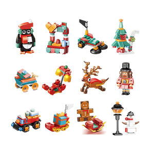Hot Selling Anime Style Model Toy Kids' Creative Building Assembly Christmas Toys Mini Building Block <strong>Sets</strong> Plastic Kids Toys - Product Image 3