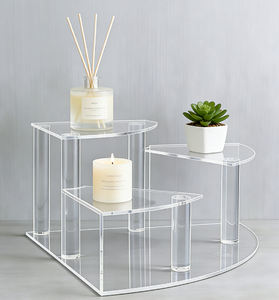 Индивидуальные прозрачные акриловые подставки-витрины толщиной 4 мм для хранения и демонстрации рекламных материалов на выставках - Product Image 5