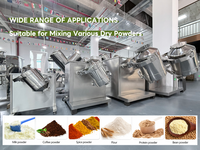 Mélangeur de poudre 3D SYH-600, machine de mélange tridimensionnelle pour aliments, épices, poudres sèches