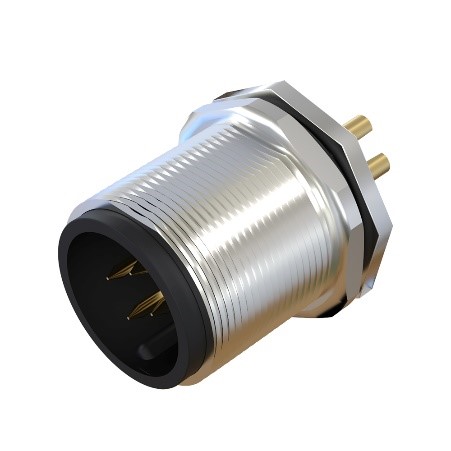 Водонепроницаемый разъем m12 передний замок разъем 4 pin узор