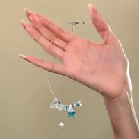 Collier Pendentif Étoile de Mer et Coquillage en Perle, Bijoux de Plage Estivaux Style Mermaidcore pour Femme, Accessoires de Mode Côtier Y2K, Cadeau