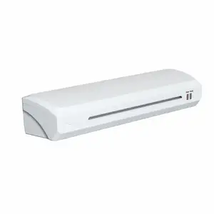White A4 9.5 Inches Thermal Laminator Machine For School Laminating Photo Hot Cold Lamination Machine IDLM004