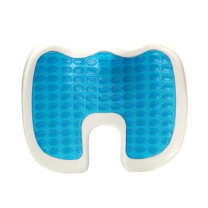 Cân bằng Coccyx sân vận động Ghế văn phòng Xe Lăn Sun Lounger nhung tuyến tiền liệt sang trọng Gel Bộ nhớ bọt ghế Pad đệm - Product Image 1